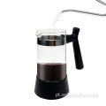 Máquina de café francesa prensa de vidro de 300 ml com colher